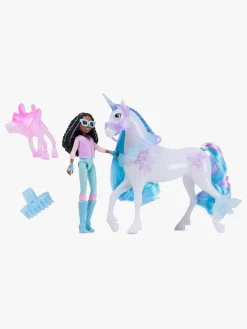 Legetøjsfigurer-UnicornAcademy Unicorn Academy Dukke & Enhjørning V2 Layla & Glacier