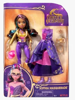 Legetøjsfigurer-UnicornAcademy Unicorn Academy Dukke Sophia Masquerade 24 cm