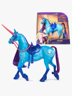 Legetøjsfigurer-UnicornAcademy Unicorn Academy Enhjørning River 28 cm Blå