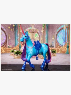 Legetøjsfigurer-UnicornAcademy Unicorn Academy Enhjørning River 28 cm Blå