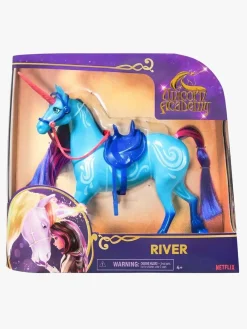 Legetøjsfigurer-UnicornAcademy Unicorn Academy Enhjørning River 28 cm Blå