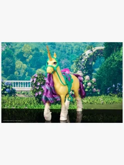 Legetøjsfigurer-UnicornAcademy Unicorn Academy Enhjørning Leaf 28 cm Flerfarvet