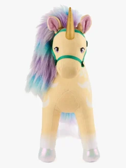 Dukker & Bamser-UnicornAcademy Unicorn Academy Leaf Bamse 38 cm