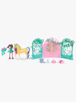 Legetøjsfigurer-UnicornAcademy Unicorn Academy Legesæt Ava & Leaf Stald