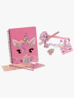 Kreativt Legetøj-UnicornGems Unicorn Gems Skrivesæt med Klistermærker