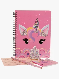 Kreativt Legetøj-UnicornGems Unicorn Gems Skrivesæt med Klistermærker