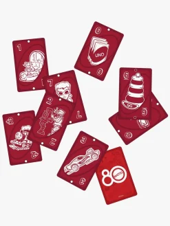 Spil & Puslespil-UNO Mattel 80th Ruby Red Kortspil