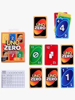 Spil & Puslespil-UNO Zero Kortspil