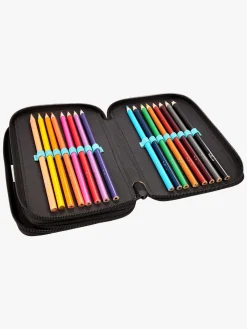 Kreativt Legetøj-ValiantDino Valiant Dino T-REX Adventure  Fyldt Dobbelt Penalhus, Grøn