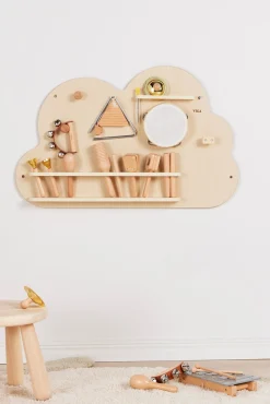 Musikinstrumenter-VIGA Aktivitetspanel med Slagtøjsinstrumenter