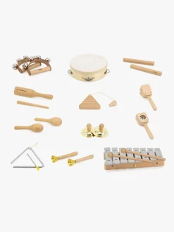 Musikinstrumenter-VIGA Aktivitetspanel med Slagtøjsinstrumenter