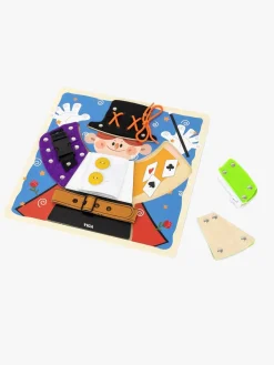 Babylegetøj-VIGA Aktivitetstavle Klæd Din Tryllekunstner På