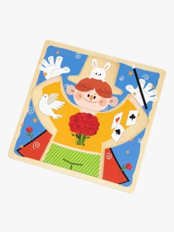 Babylegetøj-VIGA Aktivitetstavle Klæd Din Tryllekunstner På