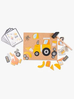 Kreativt Legetøj-VIGA Byggesæt Traktor Flerfarvet