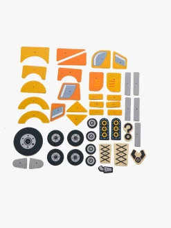 Kreativt Legetøj-VIGA Byggesæt Traktor Flerfarvet