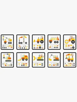 Kreativt Legetøj-VIGA Byggesæt Traktor Flerfarvet