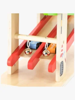 Legetøjsbiler & -Fartøjer-VIGA Dobbelt Rampe Racerbane med Biler