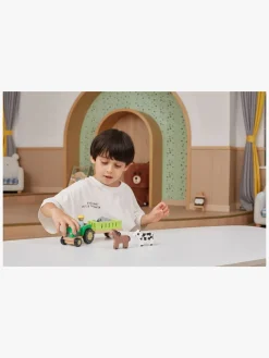 Legetøjsbiler & -Fartøjer-VIGA Farm Traktor med Anhængervogn