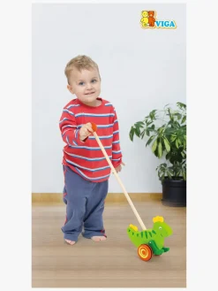 Trælegetøj-VIGA Gå-Legetøj Dinosaur