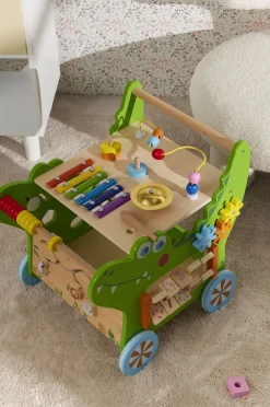 Babylegetøj|Legetøj Til Børn På 0-10 År-VIGA Gåvogn, Crocodile