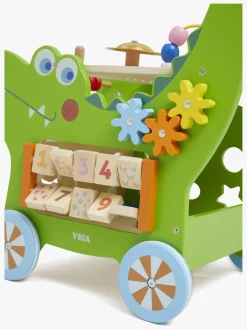 Babylegetøj|Legetøj Til Børn På 0-10 År-VIGA Gåvogn, Crocodile