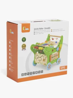 Babylegetøj|Legetøj Til Børn På 0-10 År-VIGA Gåvogn, Crocodile