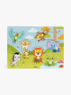 Spil & Puslespil-VIGA 4-i-1 Lydpuslespil