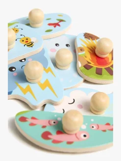 Spil & Puslespil-VIGA 4-i-1 Lydpuslespil