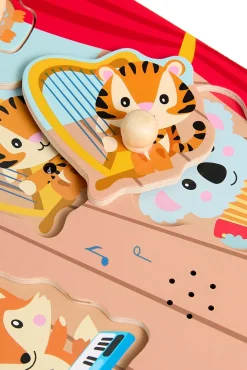 Spil & Puslespil-VIGA 4-i-1 Lydpuslespil