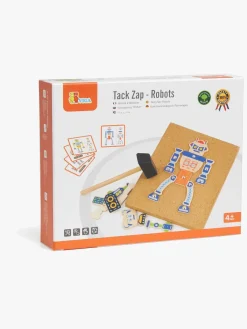 Kreativt Legetøj-VIGA Kreasæt Byg Din Robot Blå/Orange