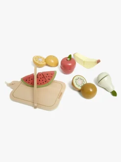 Rolleleg-VIGA Legesæt med Frugt og Skærebræt Flerfarvet