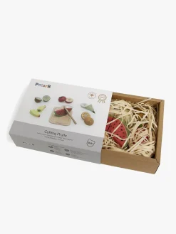 Rolleleg-VIGA Legesæt med Frugt og Skærebræt Flerfarvet