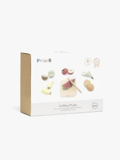 Rolleleg-VIGA Legesæt med Frugt og Skærebræt Flerfarvet