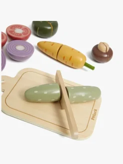 Rolleleg-VIGA Legesæt med Grøntsager og Skærebræt Flerfarvet