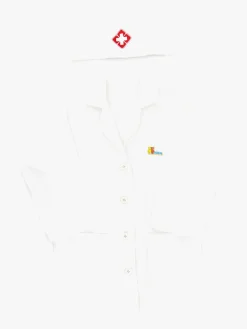 Kostumer & Udklædning-VIGA Lægeuniform & Hat