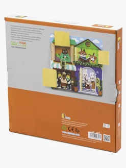 Legetøj Til Børn På 0-10 År|Spil & Puslespil-VIGA Låsebræt Dyr