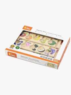 Babylegetøj|Lærerig Leg-VIGA Magnet-labyrint & Tælle- og Farvesorteringstavle