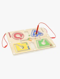 Babylegetøj|Lærerig Leg-VIGA Magnet-labyrint & Tælle- og Farvesorteringstavle