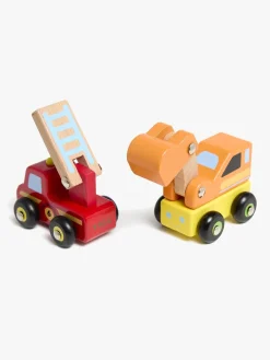 Legetøjsbiler & -Fartøjer-VIGA Mini Køretøjssæt 6 Stk.