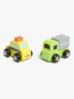 Legetøjsbiler & -Fartøjer-VIGA Mini Køretøjssæt 6 Stk.