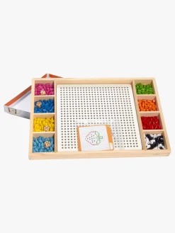 Spil & Puslespil-VIGA Peg Board