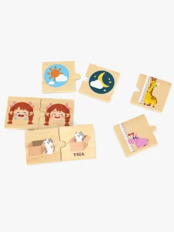 Spil & Puslespil-VIGA Puslespilssæt Modsætninger