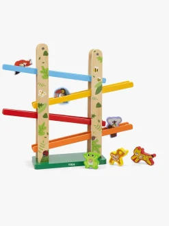 Legetøjsbiler & -Fartøjer-VIGA Racerbane Jungle Slider