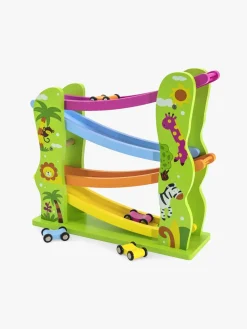 Legetøj Til Børn På 0-10 År|Legetøjsbiler & -Fartøjer-VIGA Racerbane med Biler Safari