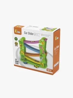 Legetøj Til Børn På 0-10 År|Legetøjsbiler & -Fartøjer-VIGA Racerbane med Biler Safari