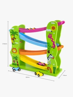 Legetøj Til Børn På 0-10 År|Legetøjsbiler & -Fartøjer-VIGA Racerbane med Biler Safari