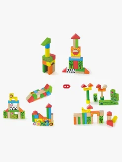 Babylegetøj-VIGA Træklodser Zoo