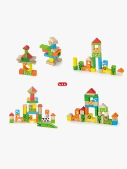 Babylegetøj-VIGA Træklodser Zoo