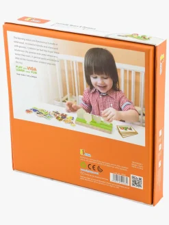 Spil & Puslespil-VIGA Trælegetøj Pirat Og Bondegård 2-i-1