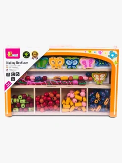 Kreativt Legetøj-VIGA Træperler Butterfly Flerfarvet